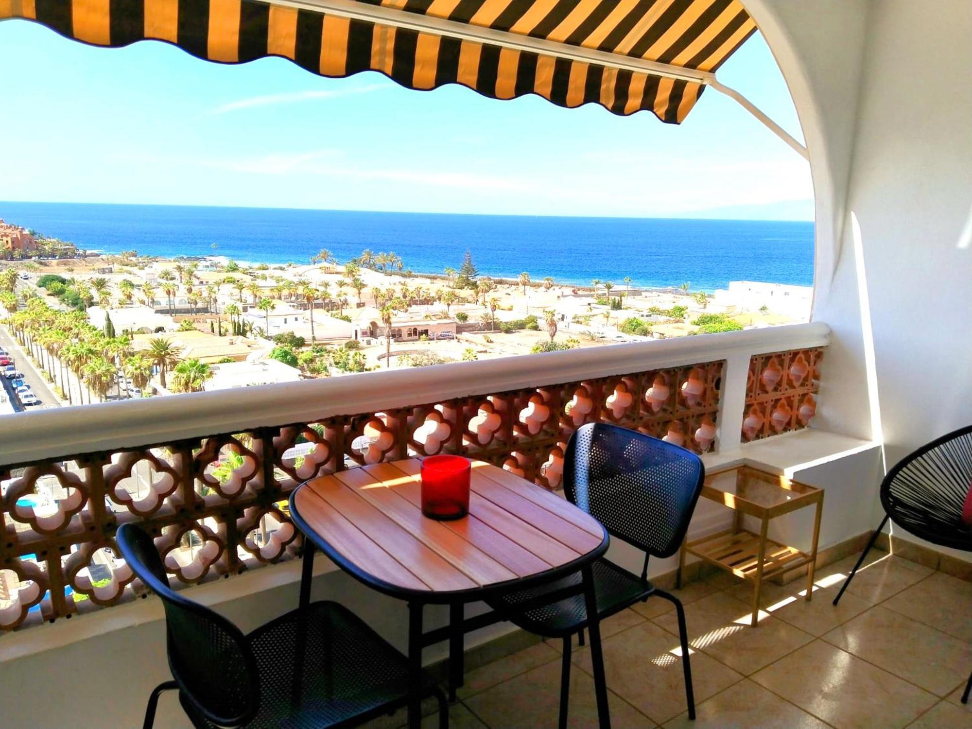 Palm-Mar Appartement Celeste 250M De L'Ocean Vue Mer Panoramique المظهر الخارجي الصورة
