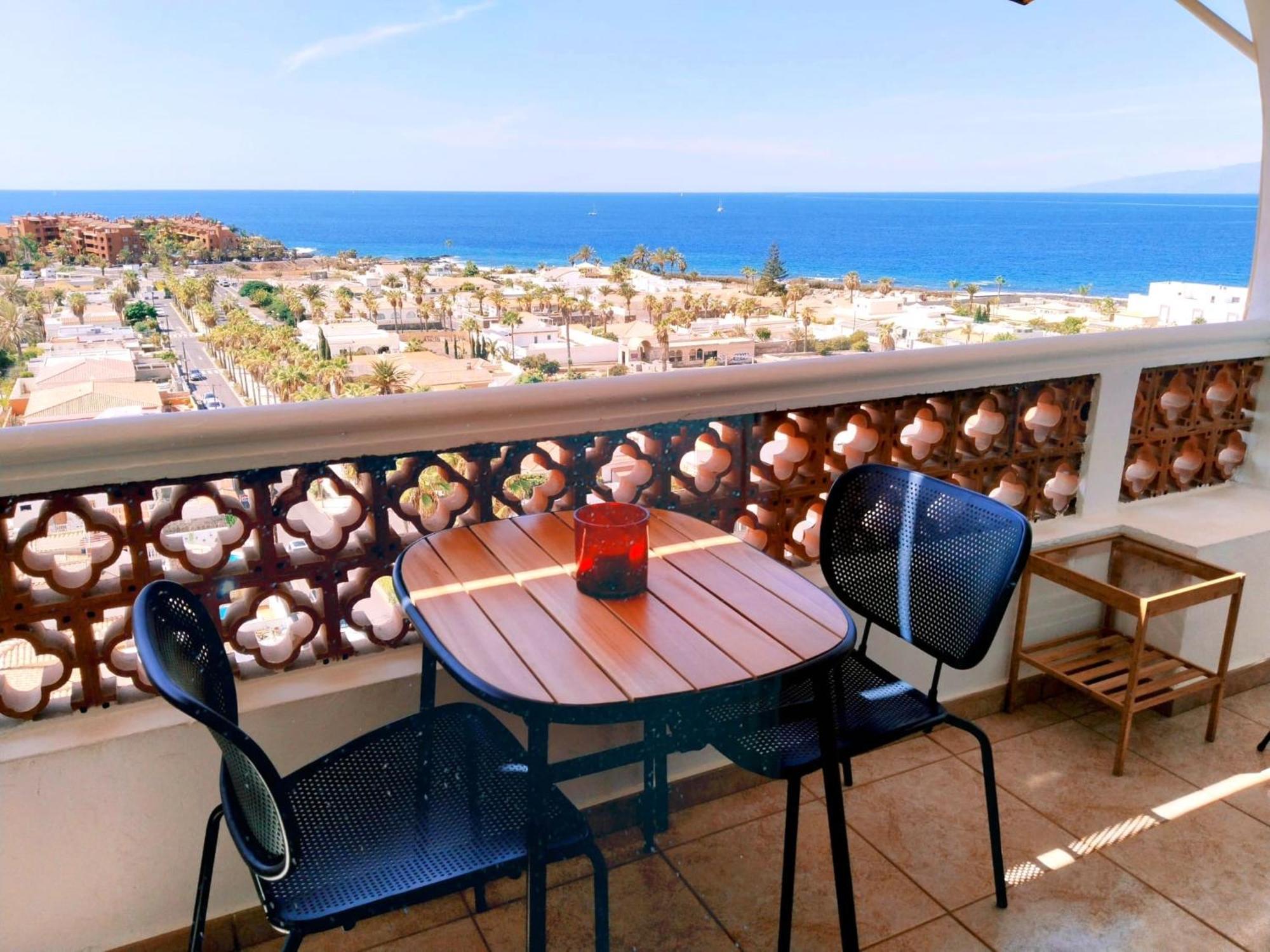 Palm-Mar Appartement Celeste 250M De L'Ocean Vue Mer Panoramique المظهر الخارجي الصورة