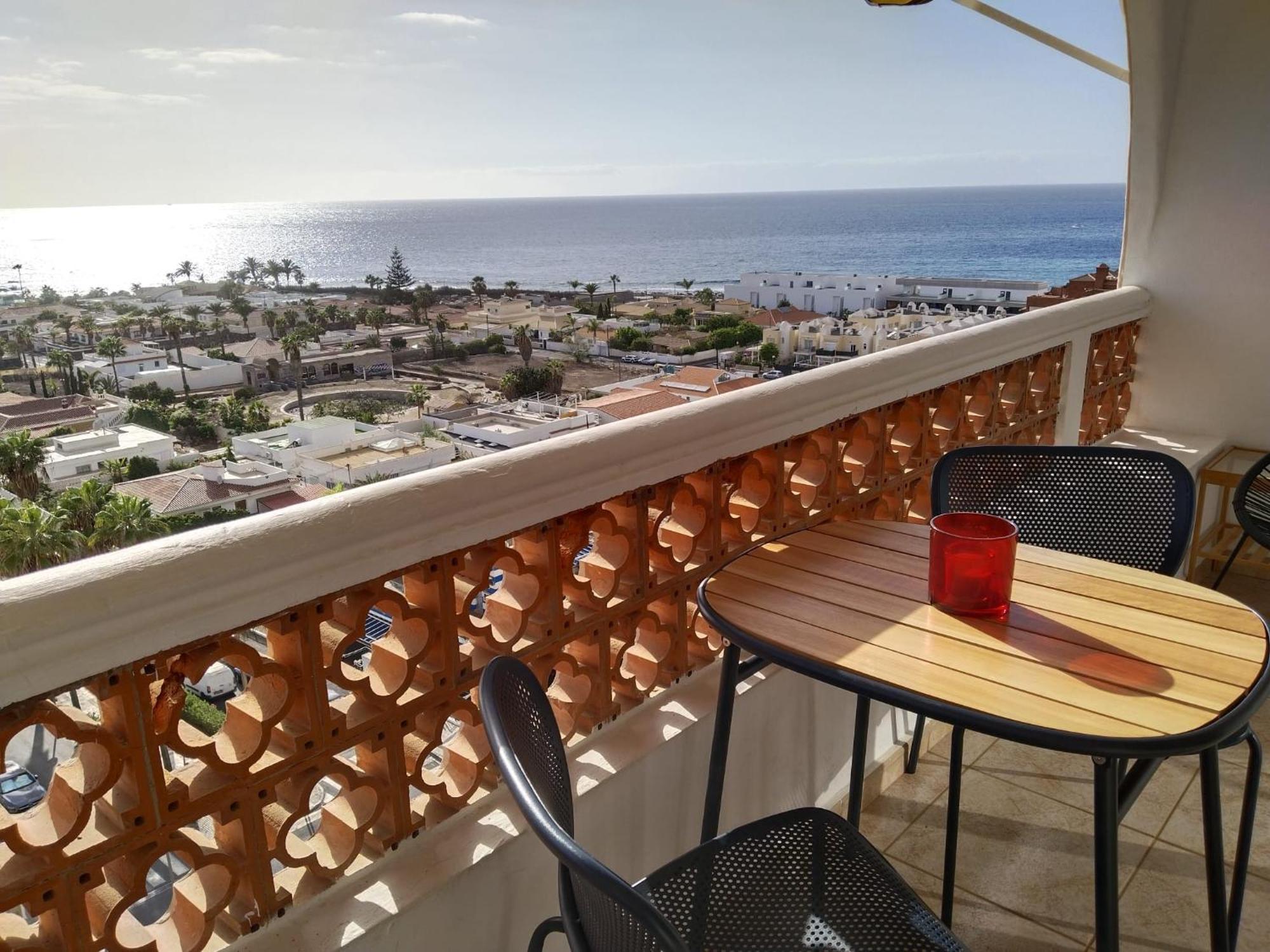 Palm-Mar Appartement Celeste 250M De L'Ocean Vue Mer Panoramique المظهر الخارجي الصورة
